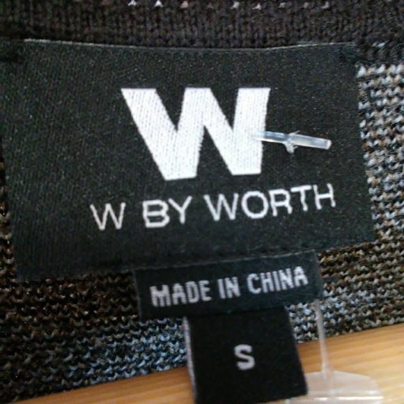 W by Worth Sleeveless knit dress Geometric - Picture 7 of 8